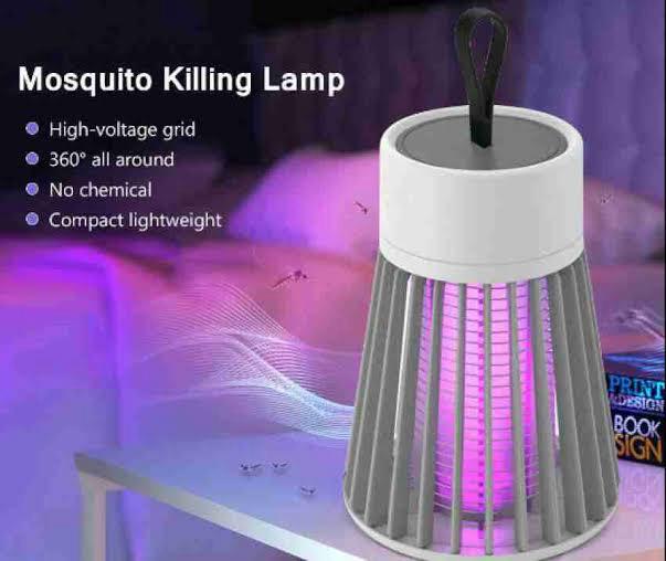 Mosquito Killer Lamp – 360° UV Light Trap, Silent & Chemical-Free